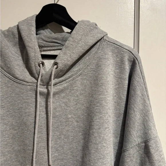 Free People “Sprint To The Finish” Hoodie — Heather Grey (Size L) - Picture 4 of 11